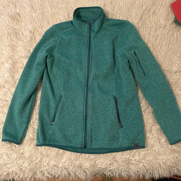 LL Bean full zip fleece - Picture 1 of 4